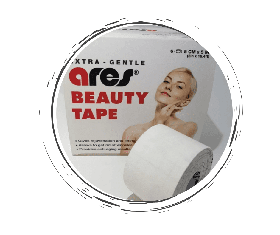 КИНЕЗИО ТЕЙП ЛЕНТА ЗА ЛИЦЕ ARES BEAUTY TAPE